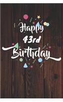 Happy 43rd Birthday