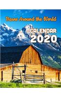 Barns Around the World Calendar 2020: 14-Month Desk Calendar Showing Interesting Barns in Beautiful Settings