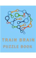 Train Brain Puzzle Book