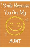 I Smile Because You Are My Aunt