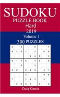 300 Hard Sudoku Puzzle Book 2019