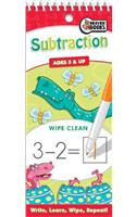Tall Wipe-Clean: Subtraction(English)