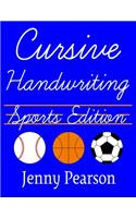 Cursive Handwriting Sports Edition