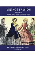 Vintage Fashion 1850-1854