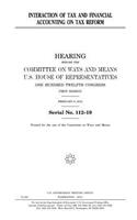 Interaction of tax and financial accounting on tax reform