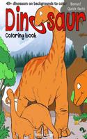 Dinosaur coloring book