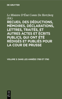 Dans Les Années 1789 Et 1790