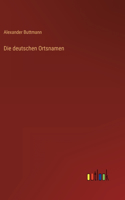 deutschen Ortsnamen