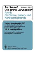 Teil II: Sitzungsbericht