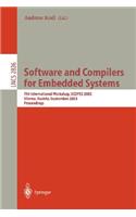 Software and Compilers for Embedded Systems: 7th International Workshop, Scopes 2003, Vienna, Austria, September 24-26, 2003, Proceedings