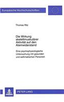 Die Wirkung skelettmuskulaerer Aktivitaet auf den Atemwiderstand