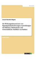 Wirkungsdimensionen von Eigenkapitalanforderungen. Auswirkungen auf Effizienz, Marktanteile und wirtschaftliche Stabilität von Banken