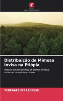 Distribuição de Mimosa invisa na Etiópia