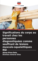 Significations du corps au travail chez les personnes diagnostiquées comme souffrant de lésions musculo-squelettiques RSI