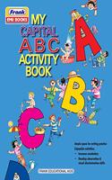 Frank EMU Books My Capital ABC Activity Book - English Alphabet Capital Letters Learning and Writing Activity Book for Kids