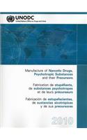 Manufacture of Narcotic Drugs Psychotropic Substances and Their Precursors 2010