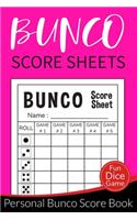 Bunco Score Sheets
