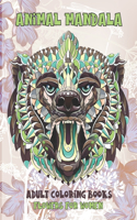 Adult Coloring Books Flowers for Women - Animal Mandala
