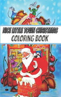 nice little town coloring books christmas