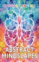 Abstract Mindscapes Reverse Coloring Book