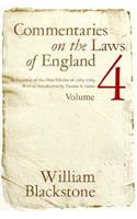 Commentaries on the Laws of England, Volume 4