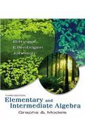 Elementary and Intermediate Algebra: Graphs & Models Value Pack (Includes Mymathlab/Mystatlab Student Access Kit & Student's Solutions Manual for Elementary and Intermediate Algebra: Gr