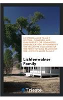 Lichtenwalner Family History