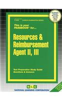 Resources & Reimbursement Agent II, III