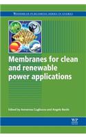 Membranes for Clean and Renewable Power Applications