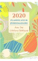 2020 Agenda Hebdomadaire Et Organisateur Avec Citations Bibliques