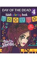 Day of the Dead 4 - Adult coloring book