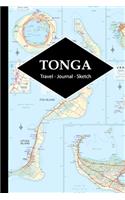 Tonga Travel Journal: Write and Sketch Your Tonga Travels, Adventures and Memories