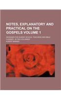 Notes, Explanatory and Practical on the Gospels Volume 1; Designed for Sunday School Teachers and Bible Classes; In Two Volumnes: (English)