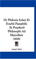 De Philonis Ivdaei Et Evsebii Pamphili