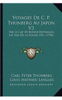 Voyages de C. P. Thunberg Au Japon V3