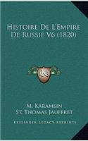 Histoire De L'Empire De Russie V6 (1820)