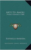 Arte Ed Amori: Profili Lombardi (1888)