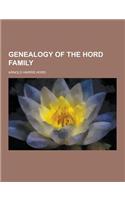 Genealogy of the Hord Family