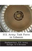 U.S. Army Task Force in Lebanon