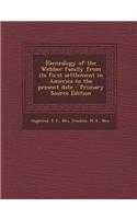 [Genealogy of the Webber Family from Its First Settlement in America to the Present Date