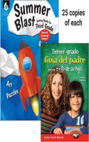 Getting Students and Parents Ready for Third Grade (Spanish), Set of 25: (Learn-At-Home)