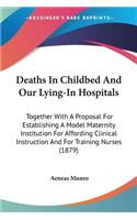 Deaths In Childbed And Our Lying-In Hospitals
