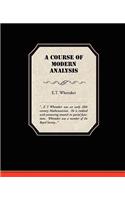 Course of Modern Analysis