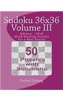 Sudoku 36x36 Vol III