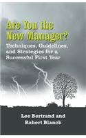 Are You the New Manager?