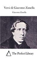 Versi Di Giacomo Zanella