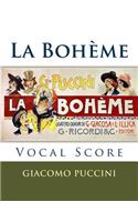 La Boheme - vocal score (Italian and English)