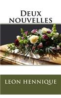 Deux nouvelles