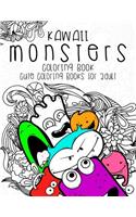 Kawaii Monsters Coloring Book