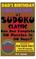 Dad's Birthday Challenge At Sudoku Classic - Hard